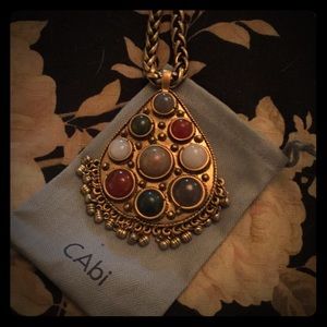 CAbi jewel tone necklace